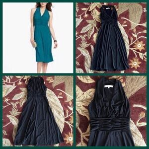 NWOT. Black Evan-Pecone Cocktail Evening Dress